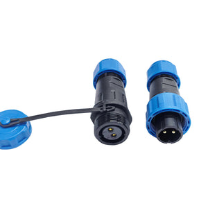 Firduo FD05 10A 2-core IP68 waterproof connector plug and socket pair
