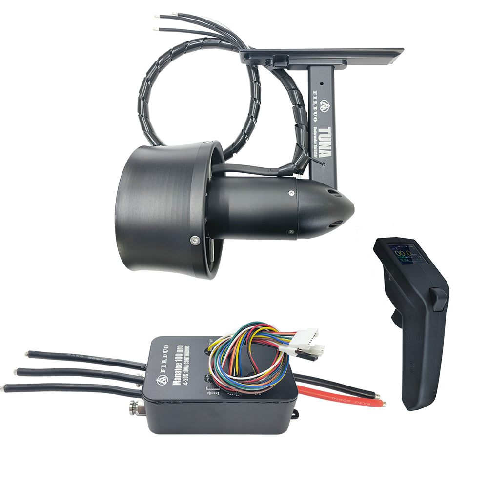 Firduo 2KW Waterproof Efoil Kit - Complete ESC Thruster Remote Set for Electric Surfboard