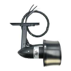 Firduo TUNA 1500W 18.5KGF Underwater Thruster Front View Anodized Aluminum Shell