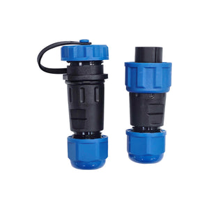 Firduo FD05 24A waterproof connector threaded locking mechanism detail
