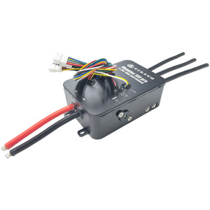 Firduo Manatee 100 PRO 75V 100A VESC waterproof ESC front view with wiring harness