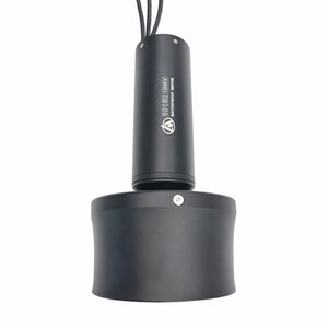 Firduo 65162 120KV Waterproof Brushless Motor – Side view showing motor shaft and duct housing