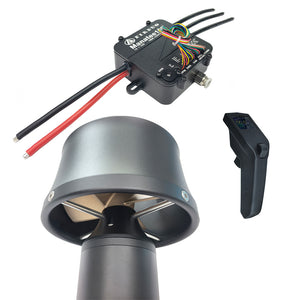 Firduo eFoil KIT-2 – 65162 Thruster with guide cover and propeller, Manatee 100 VESC, and VX3 remote controller