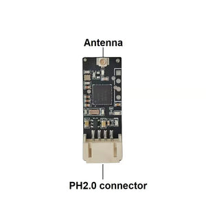 Firduo FD2.4 Bluetooth module side view compact design for eFoil and electric skateboard VESC builds