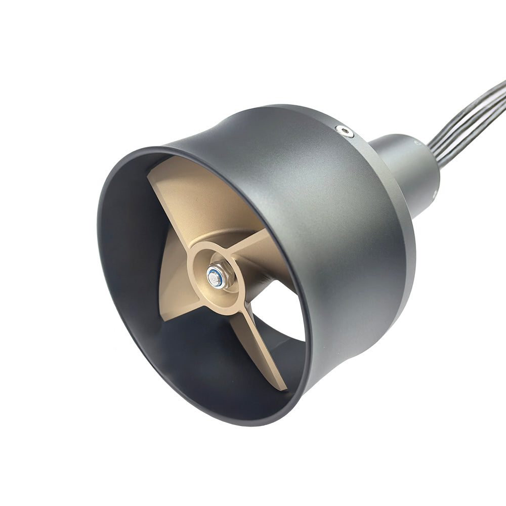 Firduo T2000 2000W Underwater Thruster – Full Product View, Aluminum Alloy Shell with JP120 Propeller