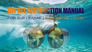 Firduo TUNA TT160 1500W Underwater Thruster DIY Kit Installation Guide for SUP Kayak eFoil