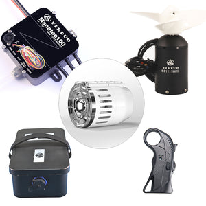 75V High Voltage 100A High Current Waterproof ESC 2KW Underwater Thruster And Remote Control 20AH Power Electric Surfboard Kit