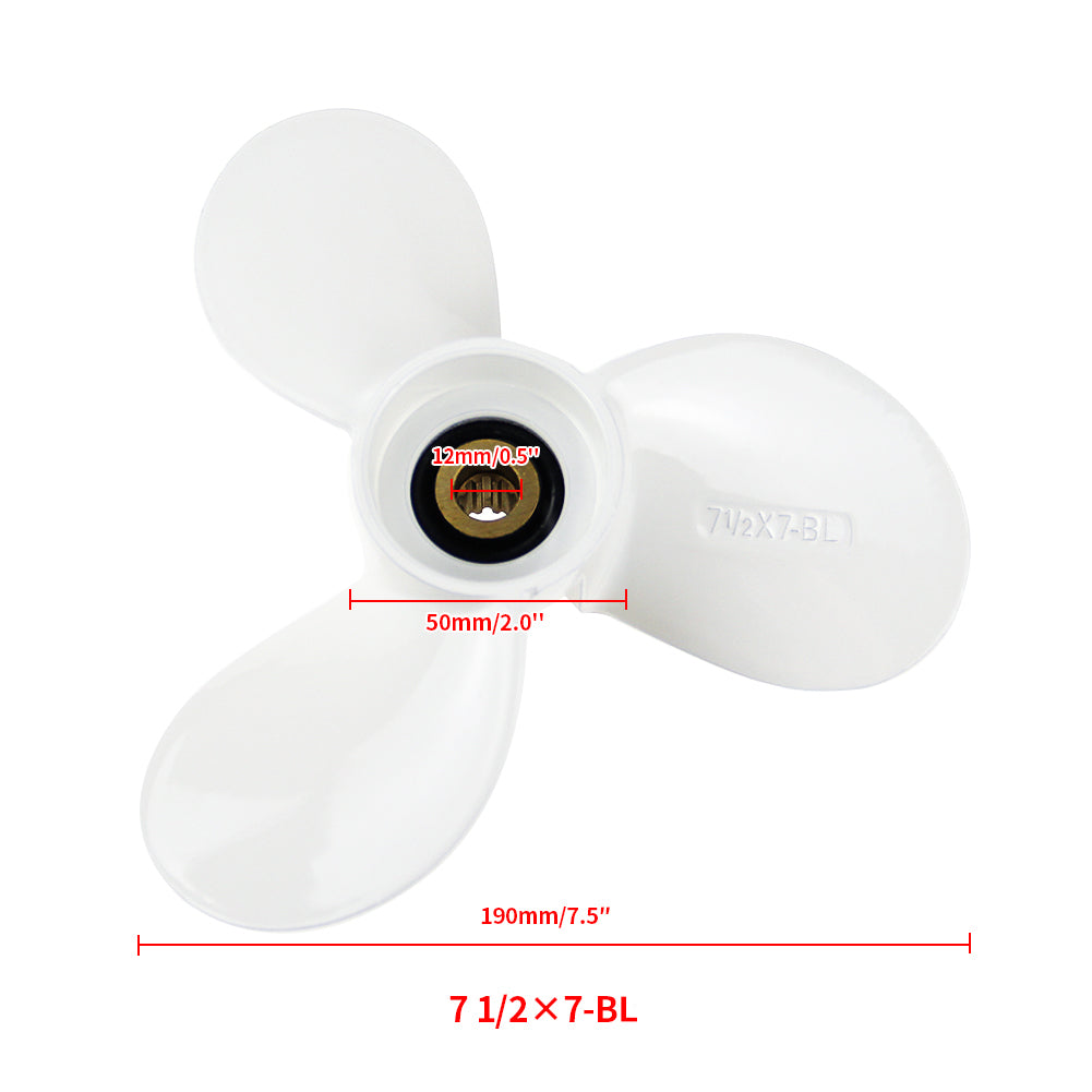 Firduo 65162-keyway shaft efoil propeller 7 1/2*7-BL