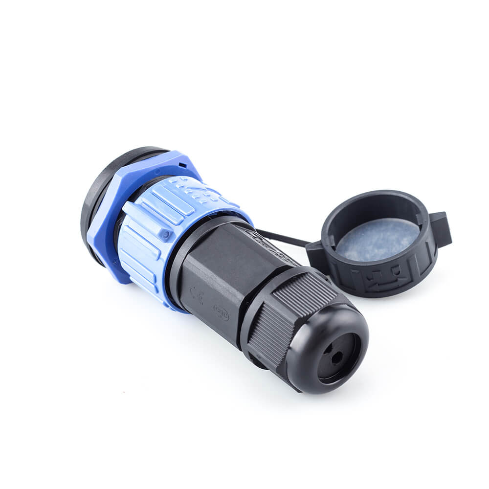 Firduo 50A Self-Locking IP67 Waterproof Cable Connector Male Female Pair