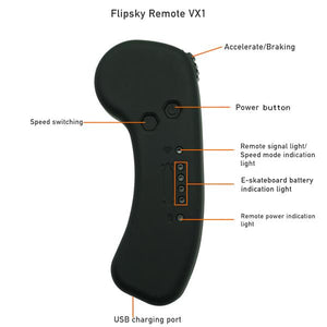 2.4Ghz Remote VX1 for DIY electric skateboard