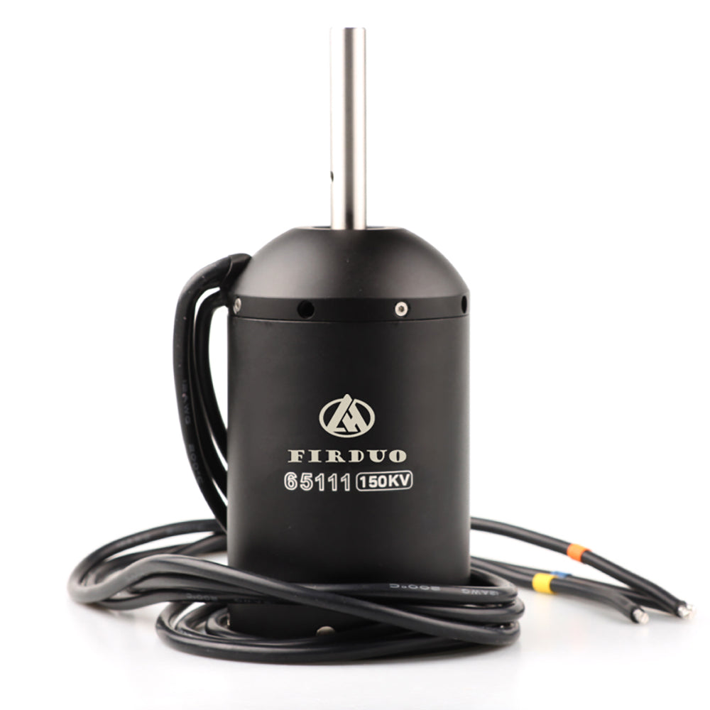 Firduo 65111 150KV IP68 Waterproof Brushless Motor 2KW for eFoil Front View