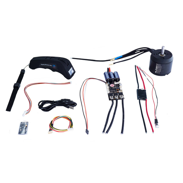 Group S10 Electric Skateboard Kit (Includes FSESC4.12  and BLDC 6354 Motors) (4273913266311)